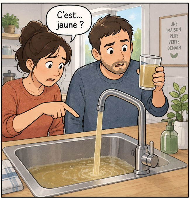 eau jaune